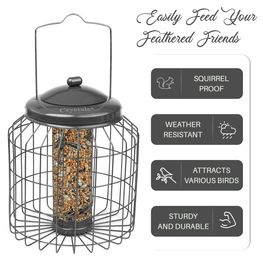 Squirrel Proof Hanging Bird Feeder