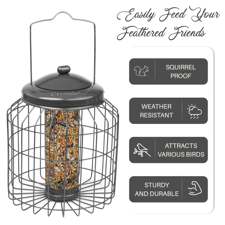 Squirrel Proof Hanging Bird Feeder