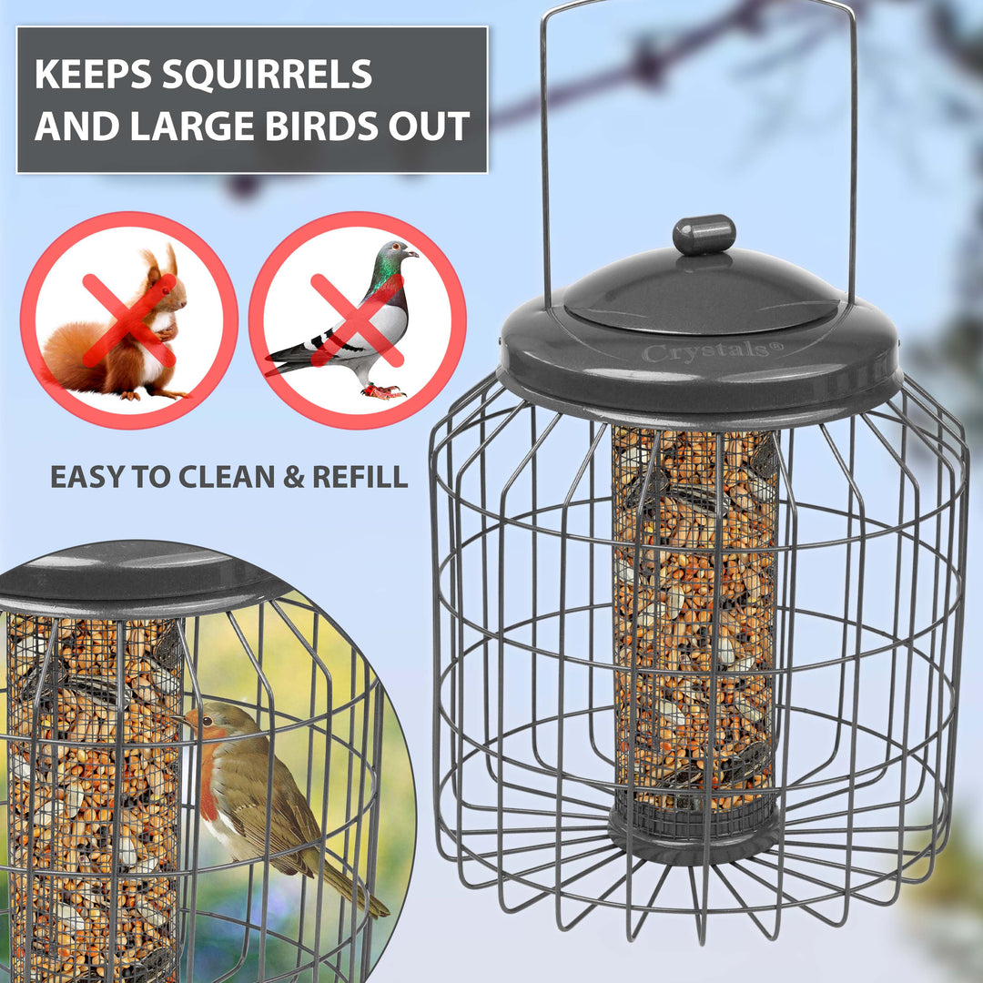 Squirrel Proof Hanging Bird Feeder