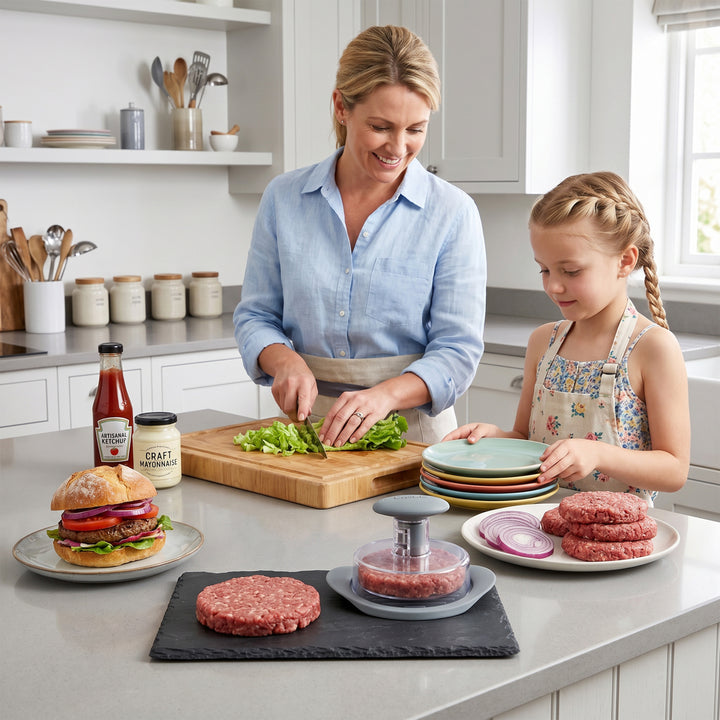 Non Stick Round Burger Press