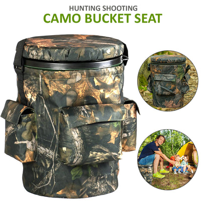 Hunting Shooting Camo Bucket Seat