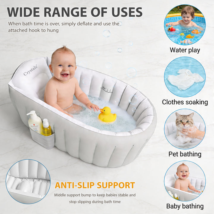 Inflatable Baby Bath Tub for Newborn