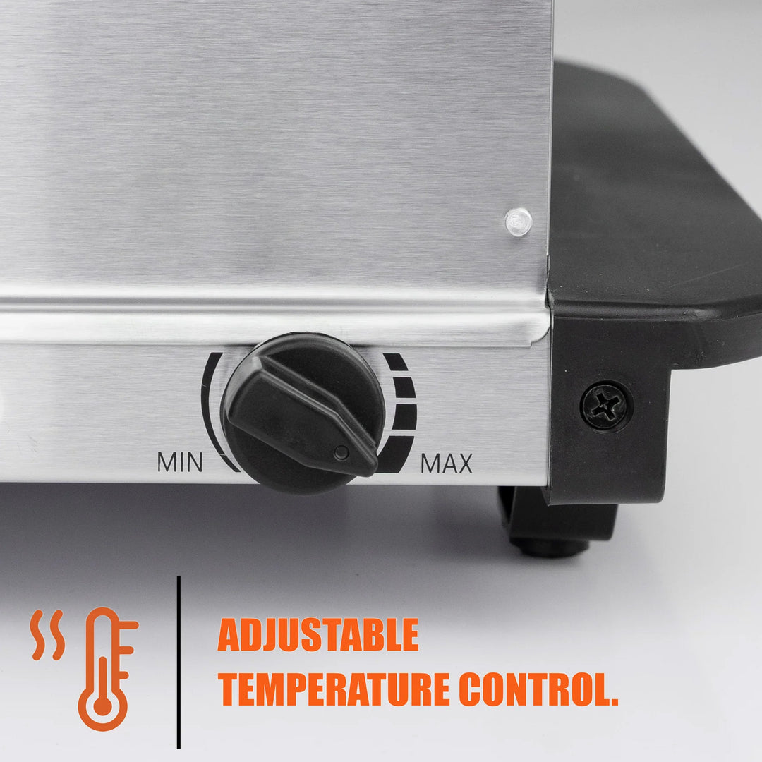 4 Tray Compartments Electric Buffet Server