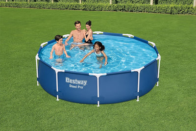Bestway Steel Pro Frame Pool, 305 x 76 cm, Blue