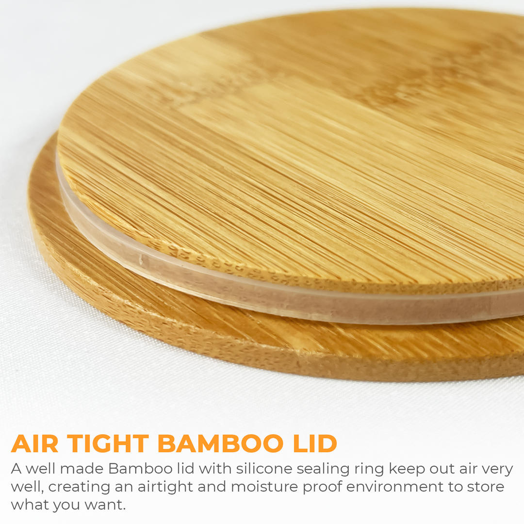 Set of 3 Tea/Coffee/Sugar Canisters