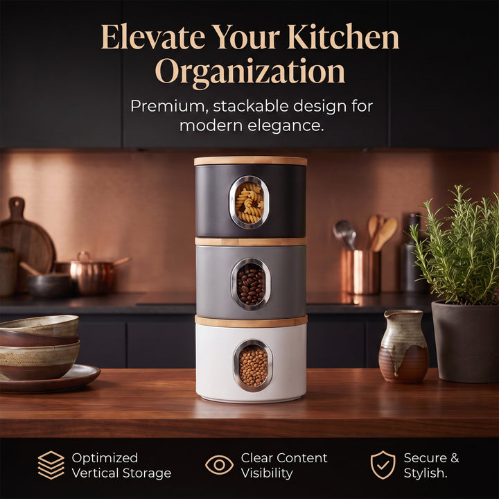 Tea Coffee Sugar Canister Set