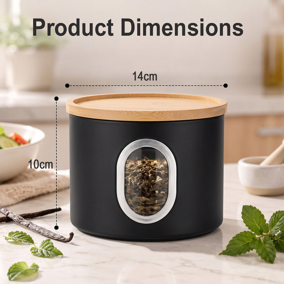 Tea Coffee Sugar Canister Set