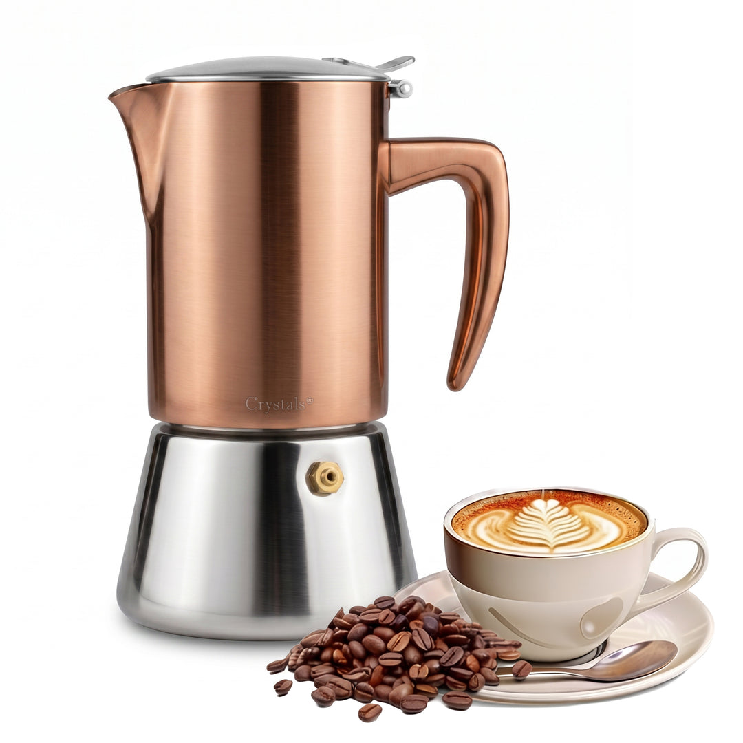 6-Cup Stainless Steel Moka Pot