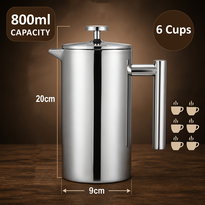 Stainless Steel Coffee French Press