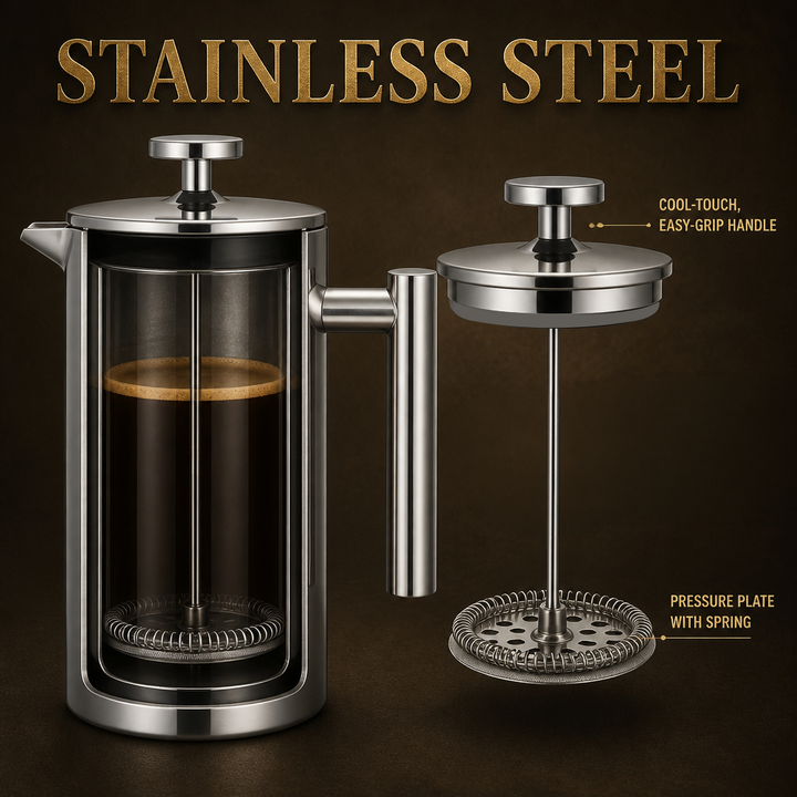 Stainless Steel Coffee French Press