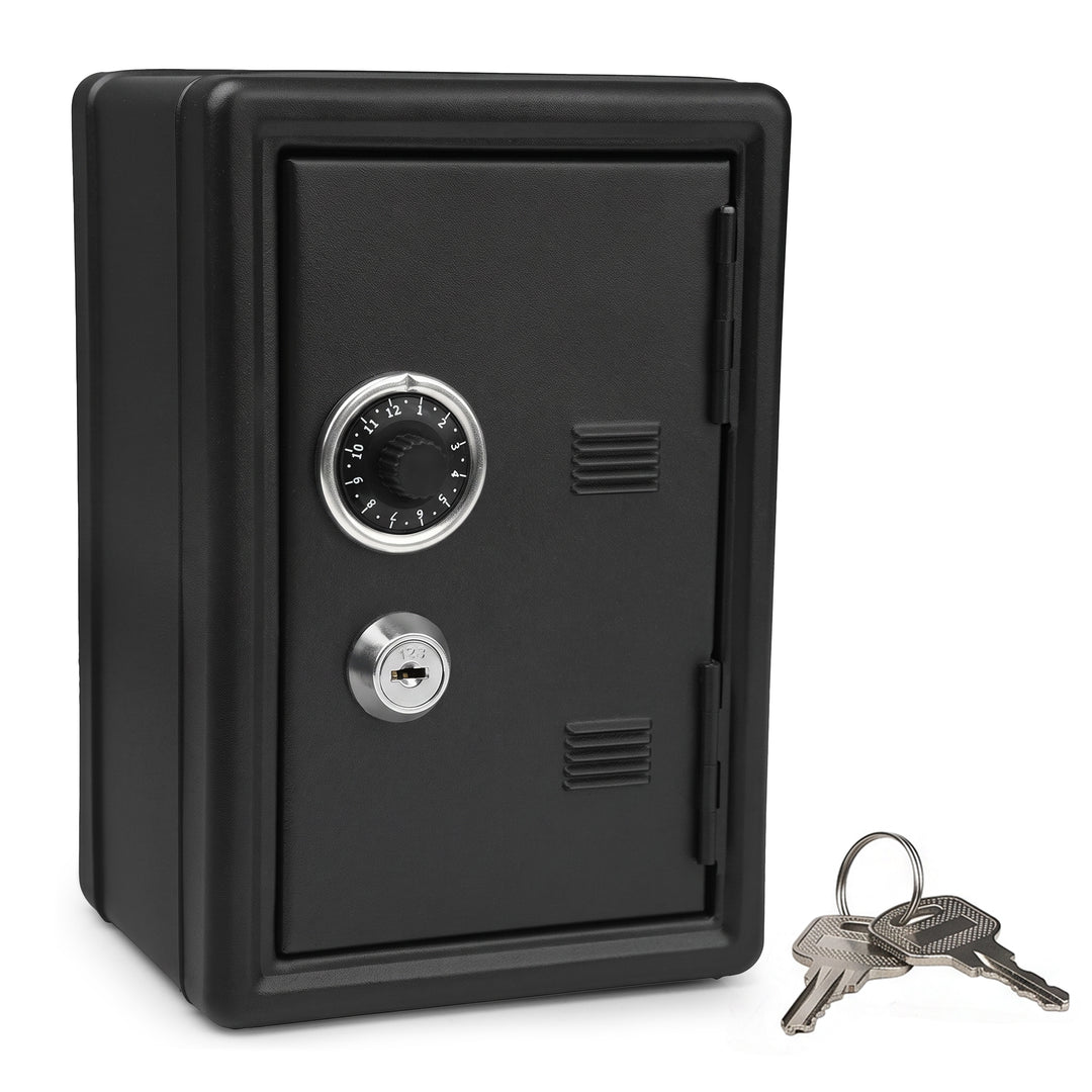 Mini Metal Coin Bank Locker