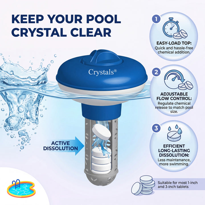 Small Chlorine Floating Dispenser