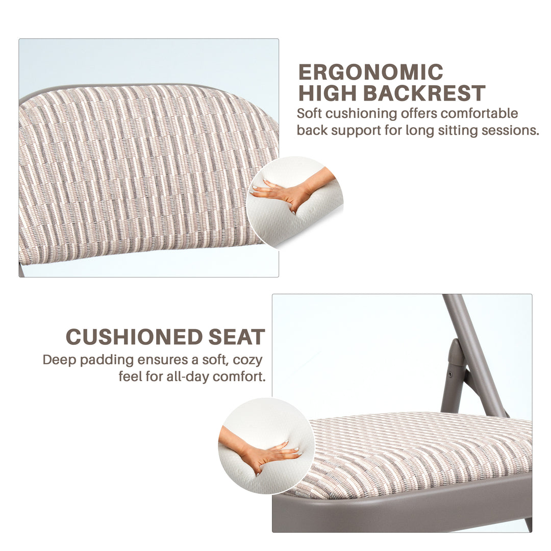 Folding Deluxe Office Back Rest Chair