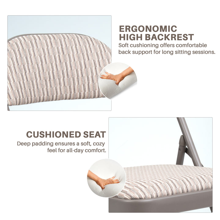 Folding Deluxe Office Back Rest Chair