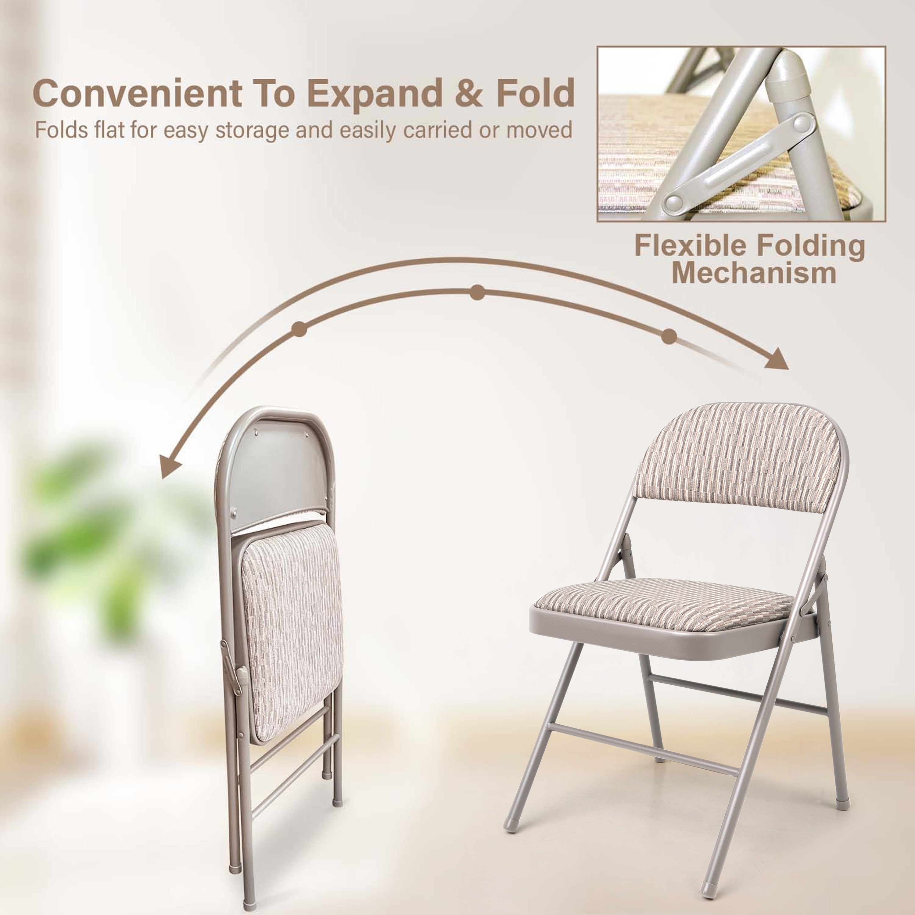 Folding Deluxe Office Back Rest Chair | Dennyshop UK – Denny Shop UK
