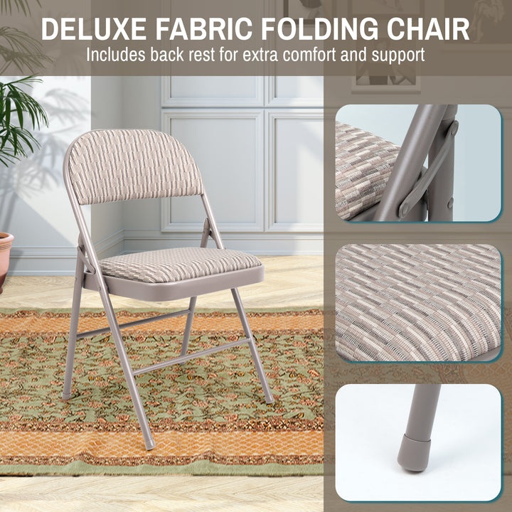 Folding Deluxe Office Back Rest Chair