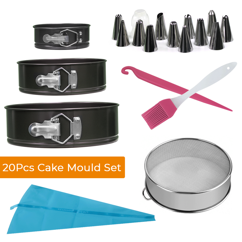 20 Pcs Cake Tin for Baking