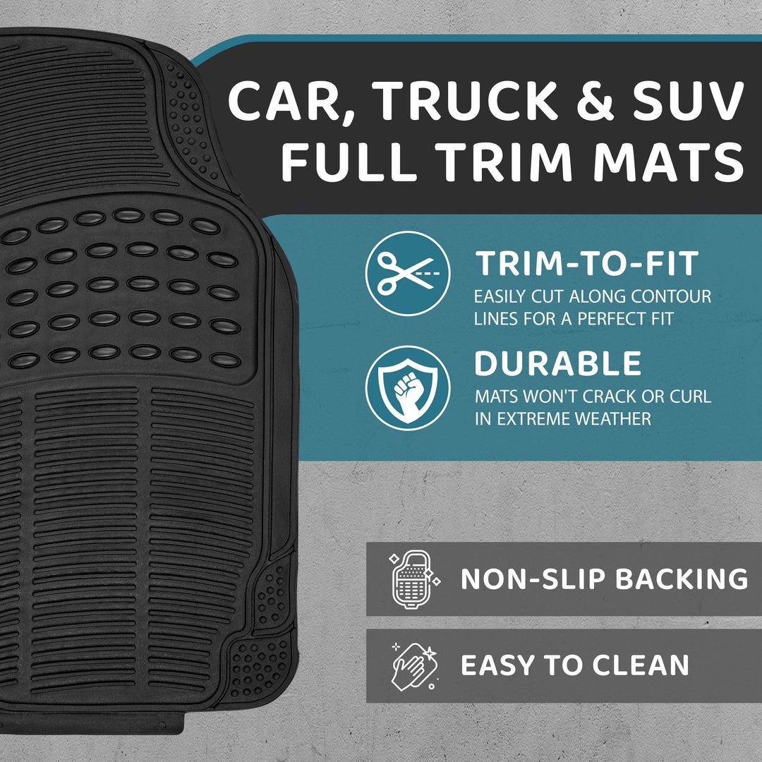 4pcs Heavy Duty Car Mat