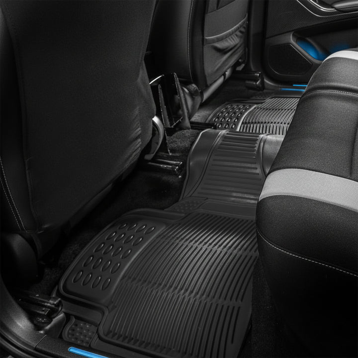 3PCs Universal Rubber Car Mat