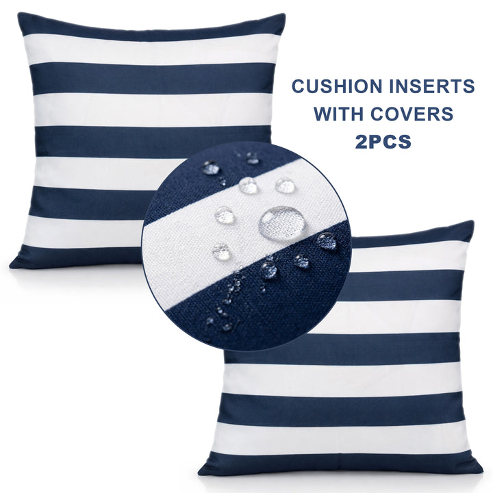 Water-Resistant Cushion Covers 45x45cm