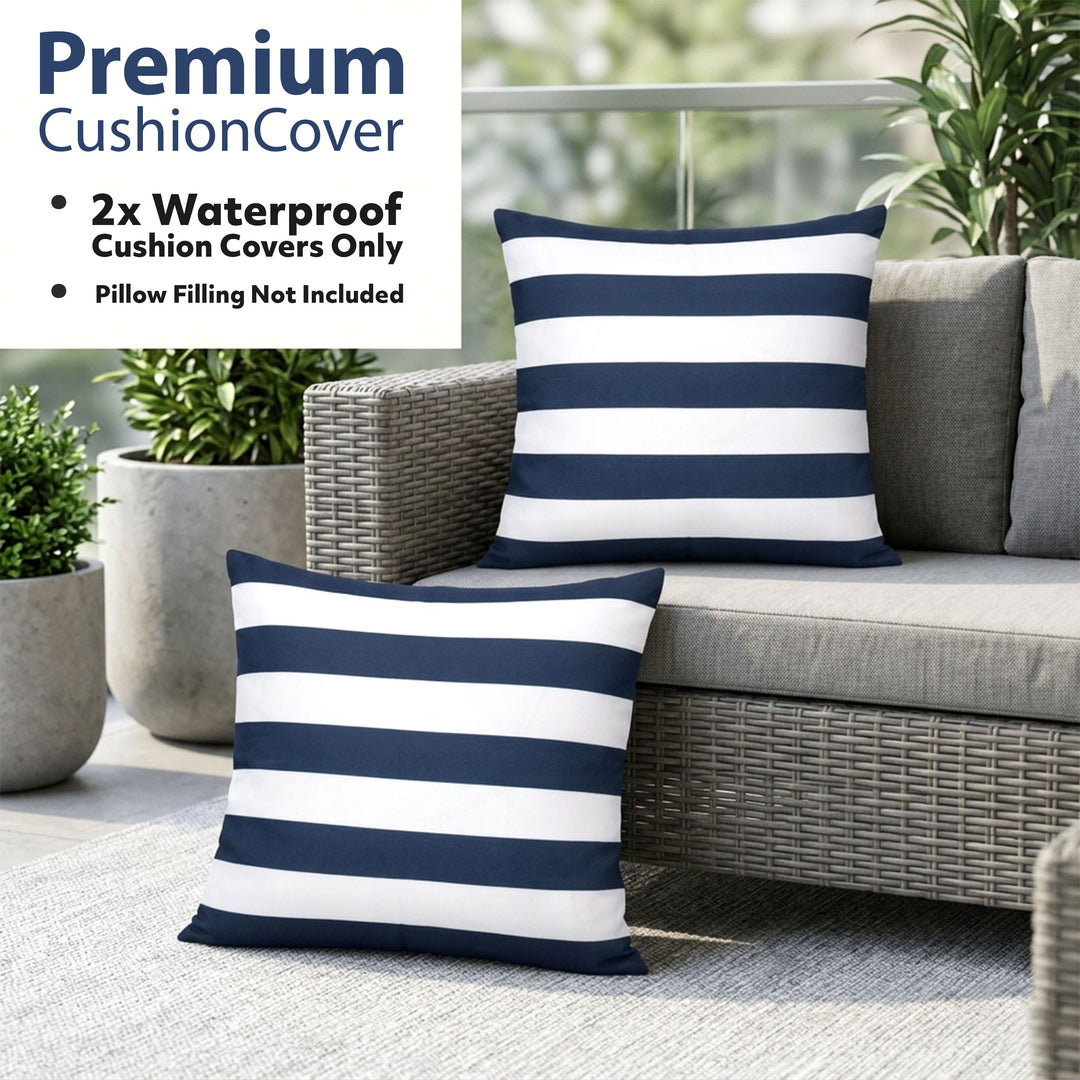 Water-Resistant Cushion Covers 45x45cm