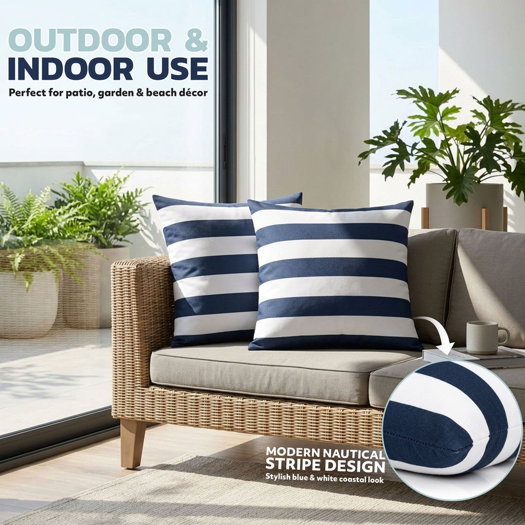 Water-Resistant Cushion Covers 45x45cm