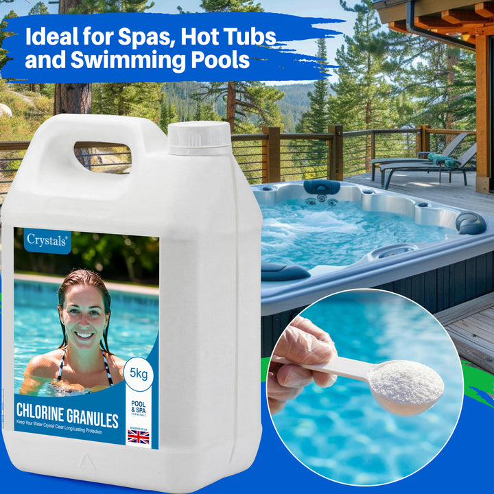 5kg Chlorine Granules for Pool &amp; Spa