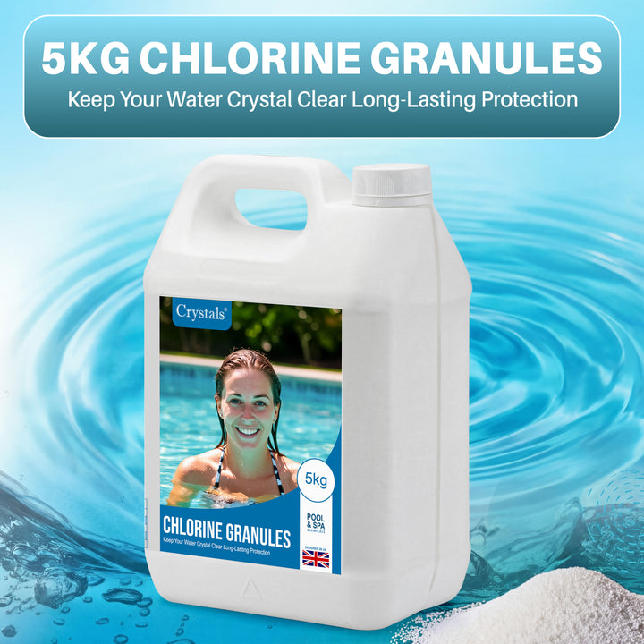 5kg Chlorine Granules for Pool &amp; Spa