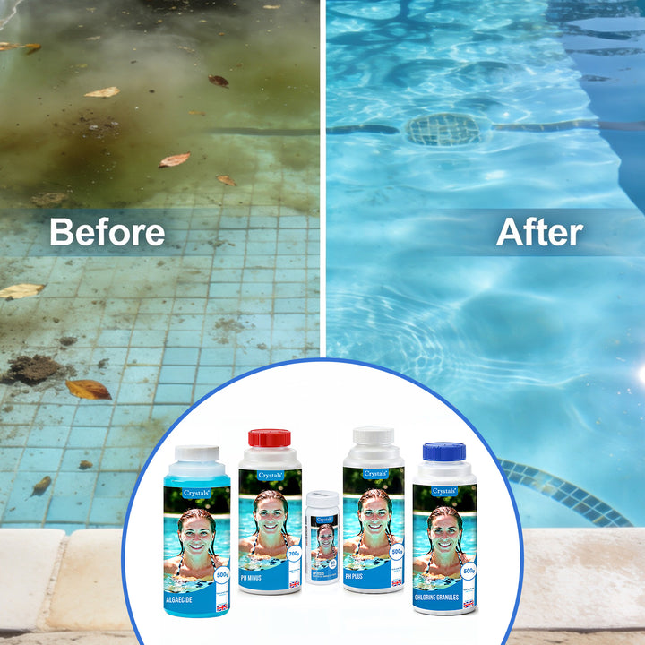 Crystals Pool Starter Kit Chlorine