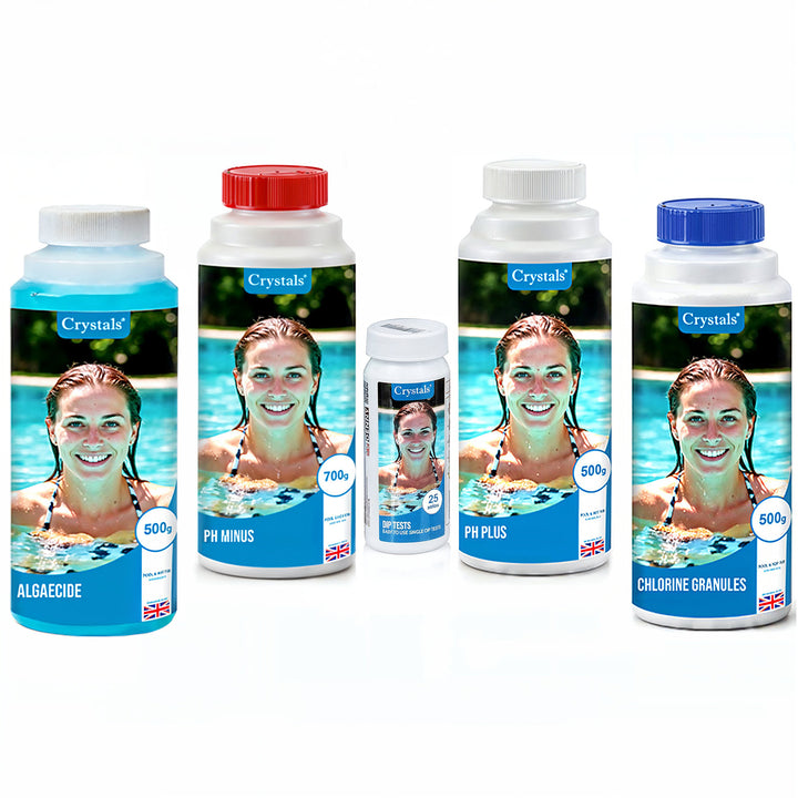 Crystals Pool Starter Kit Chlorine
