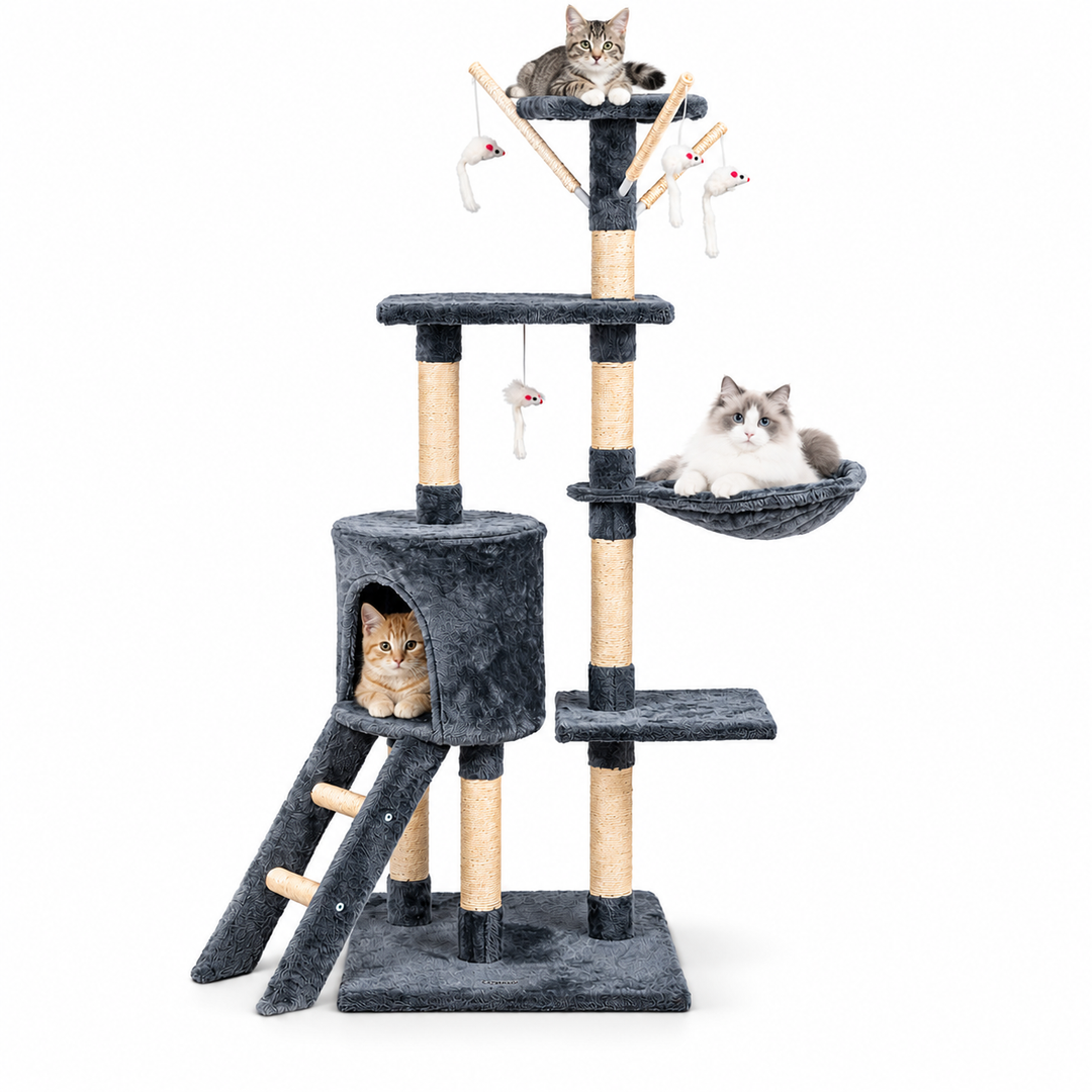 145cm Multi-Level Cat Tree Tower