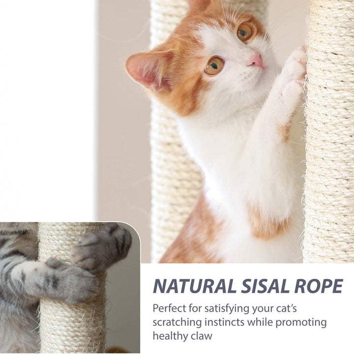 145cm Multi-Level Cat Tree Tower