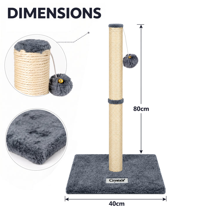 80cm Sisal Cat Scratching Post