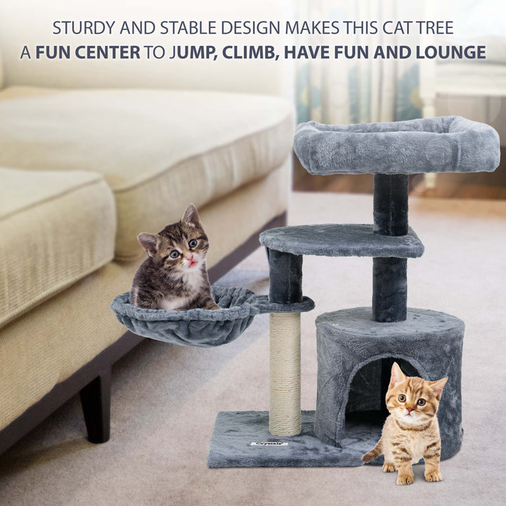 Large Cat Tree Multilevel Climbing Tower