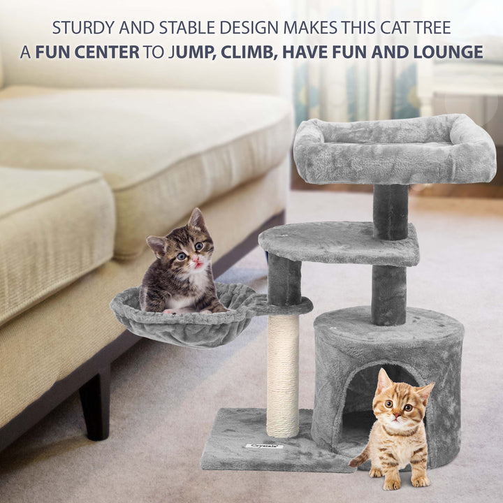 Large Cat Tree Multilevel Climbing Tower