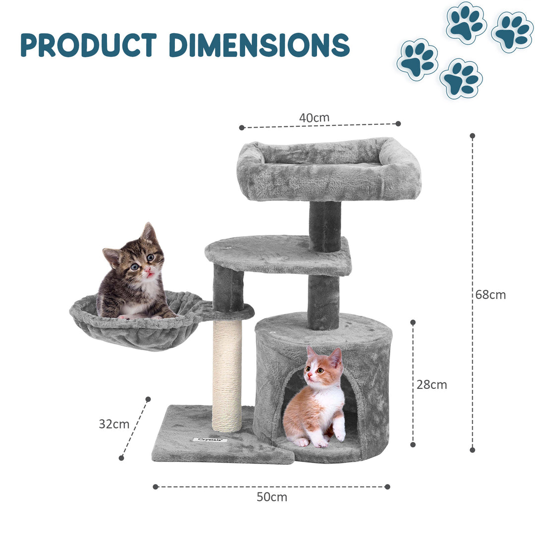 Large Cat Tree Multilevel Climbing Tower