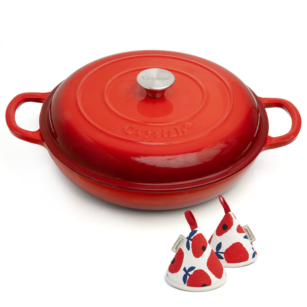 4L Cast Iron Shallow Casserole