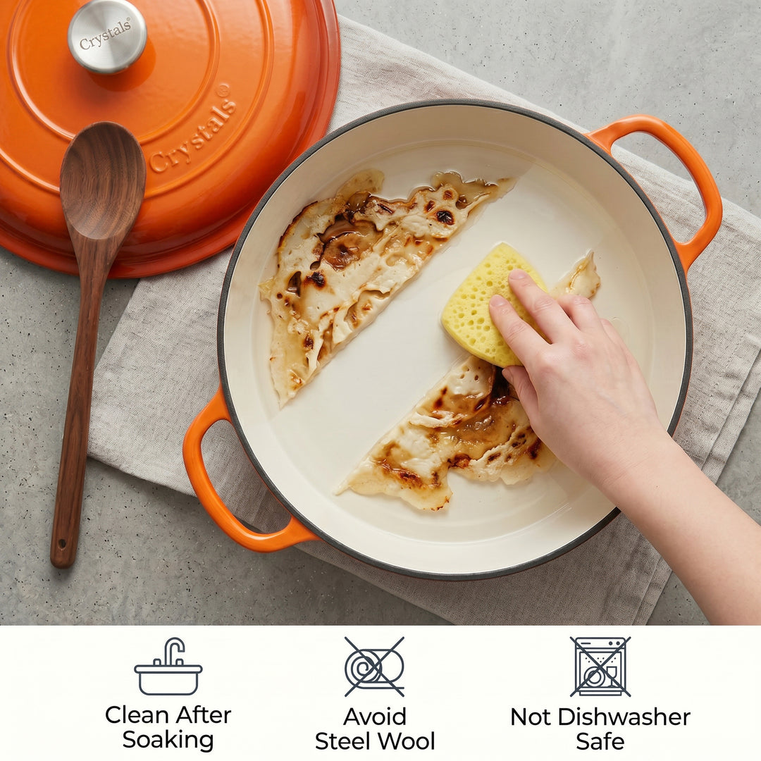 4L Cast Iron Shallow Casserole