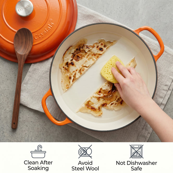 4L Cast Iron Shallow Casserole