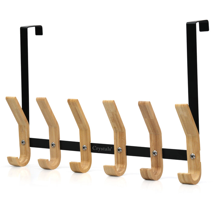 12-Hook Over Door Clothes Hanger Rack