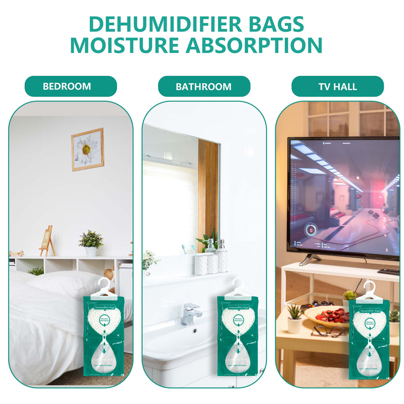 Dehumidifier Wardrobe Hanging Bags - 250g