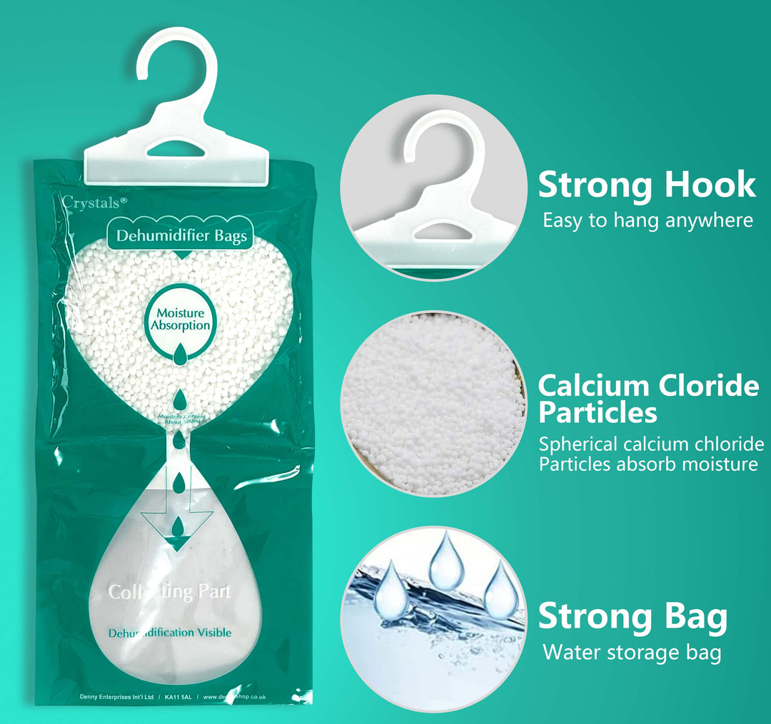 Dehumidifier Wardrobe Hanging Bags - 250g