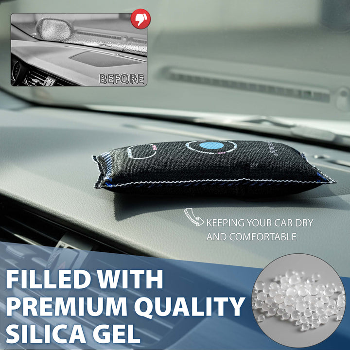 Reusable Car Dehumidifier Gel Bags - 500g