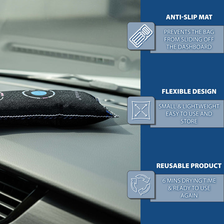 Reusable Car Dehumidifier Gel Bags - 500g