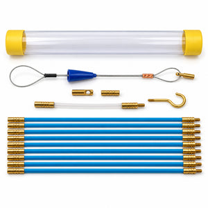 10pc Fibreglass Cable Rods Kit
