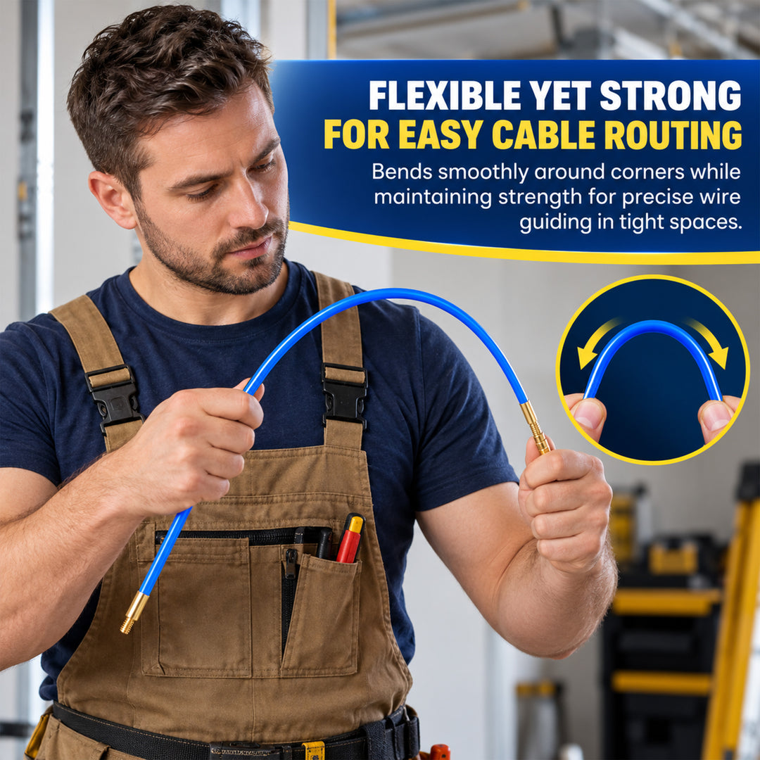 10pc Fibreglass Cable Rods Kit