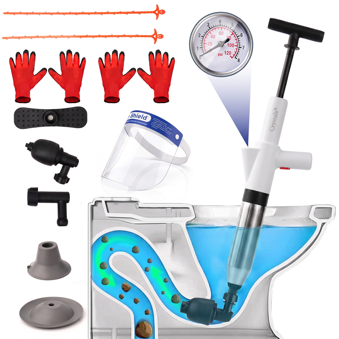 Drain Blaster Air Plunger for Toilet