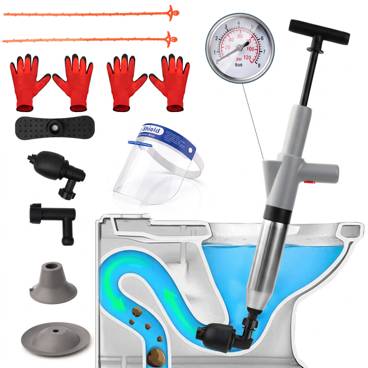 Drain Blaster Air Plunger for Toilet