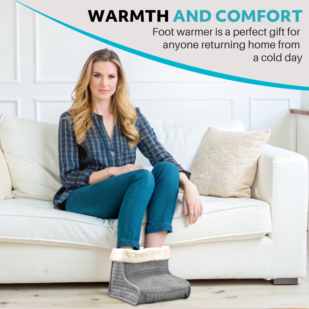 Electric Foot Warmer Heated Feet Slipper – Denny Shop UK