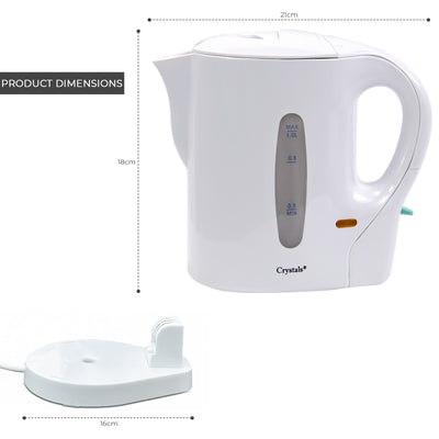 1 Litre Electric Cordless Travel Kitchen Kettle